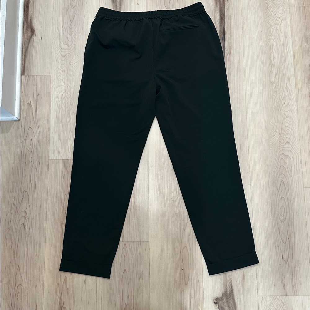 Daily Ritual woven twill cuff pant - Picture 4 of 6